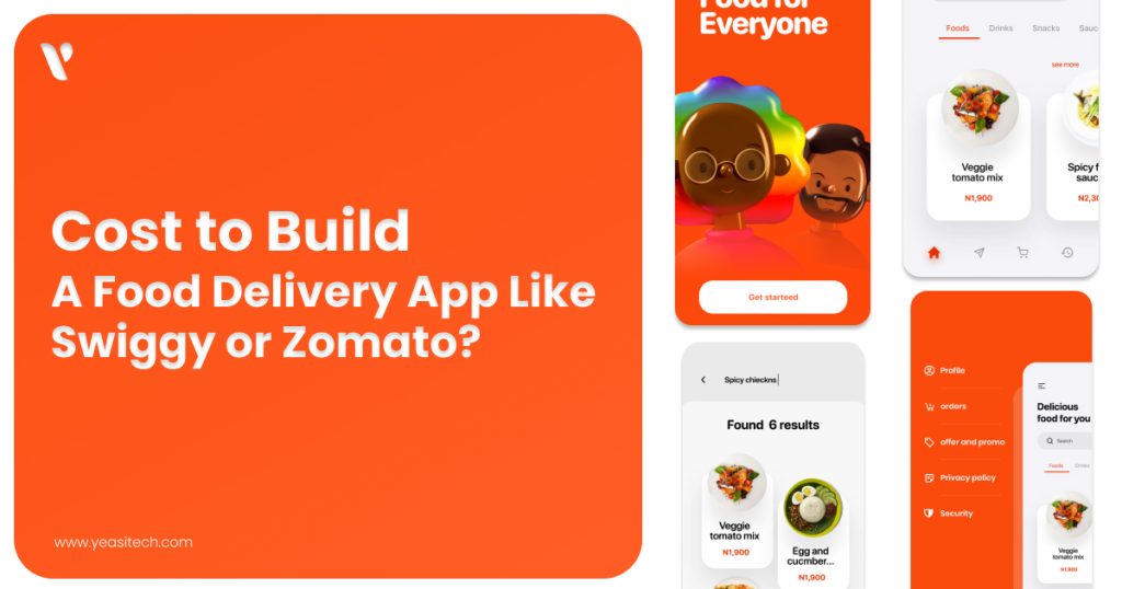 Food Delivery App Like Swiggy or Zomato