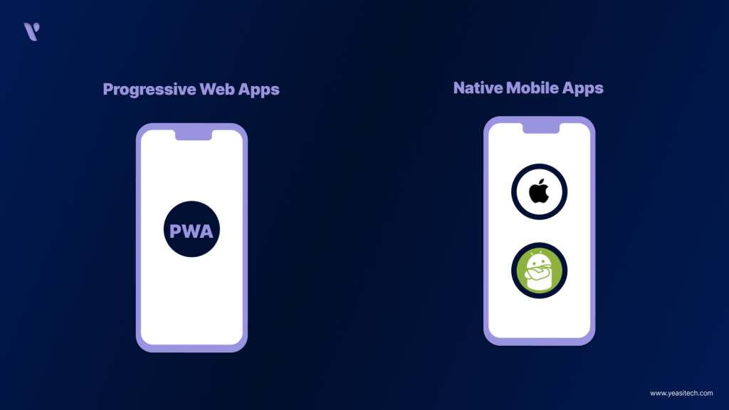 How are Progressive Web Apps different from Native Mobile Apps?